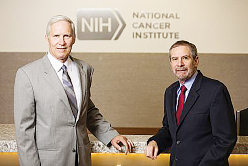 John T. Schiller, PhD (left), and Douglas R. Lowy, MD. Courtesy of the National Cancer Institute.
